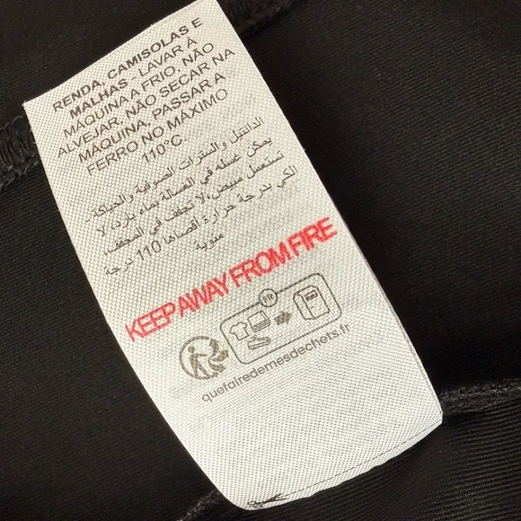 NEW Edikted Marcella Wide Strap Mesh Corset Black White Polka Dot XS - Picture 9 of 11